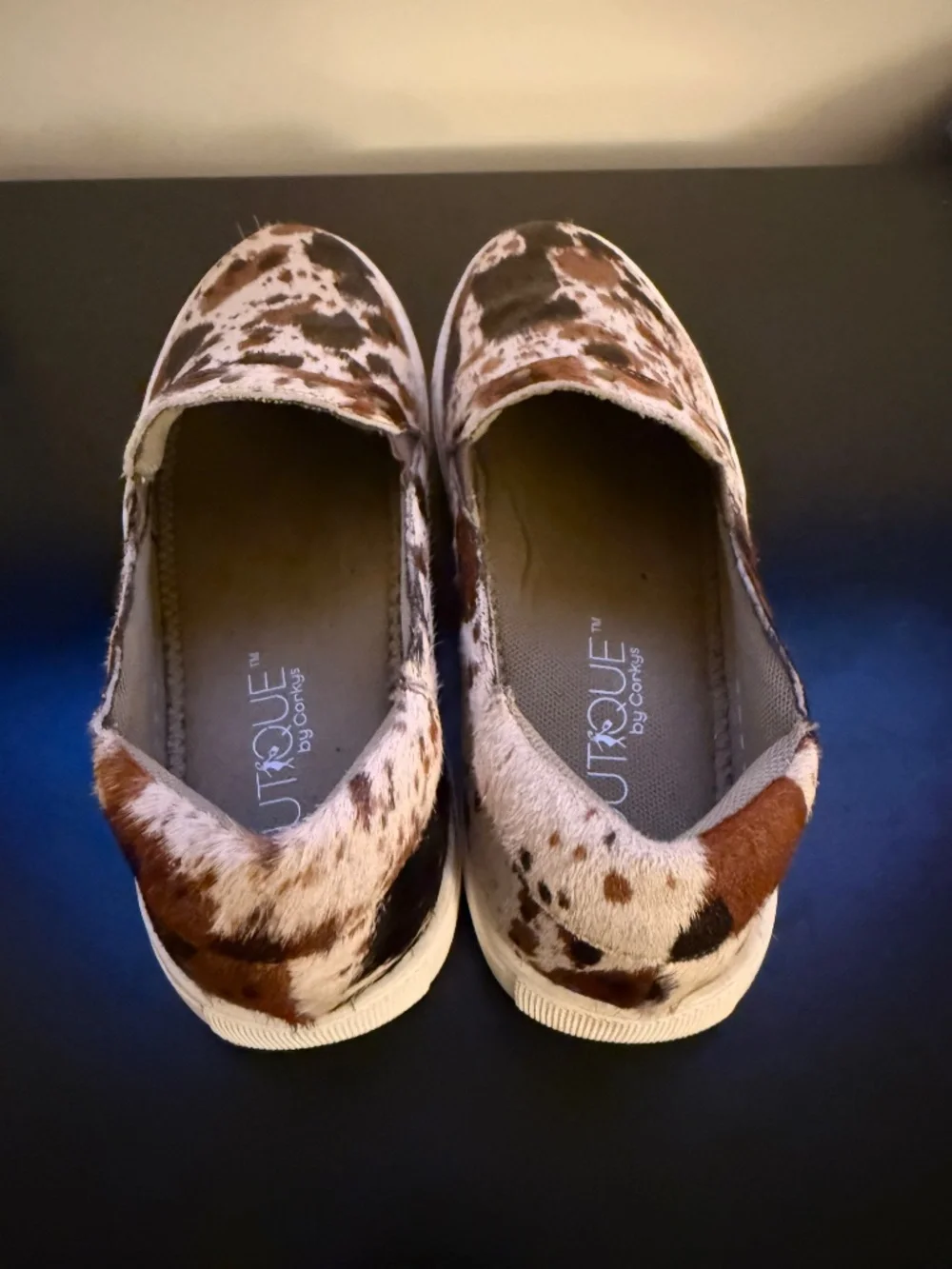 Cows Hide Loafers